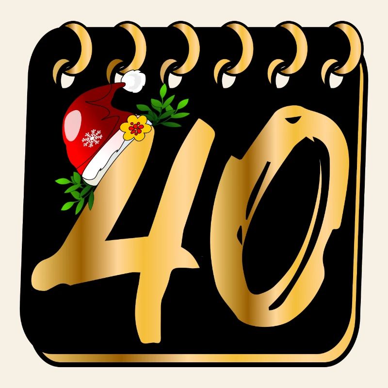 40 ans - 40e anniversaire Noël