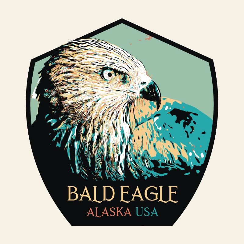 Alaskan Bald Eagle Portrait
