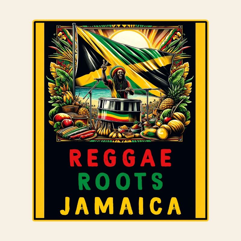 Reggae roots Jamaïque