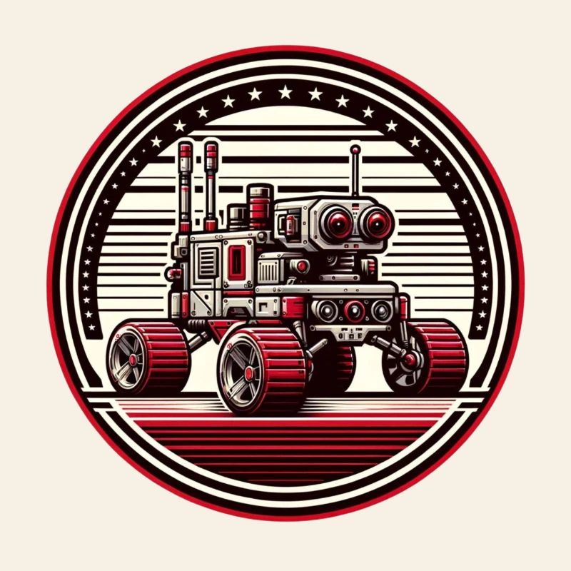 "Explorateur Céleste" - Insigne de Rover Spatial
