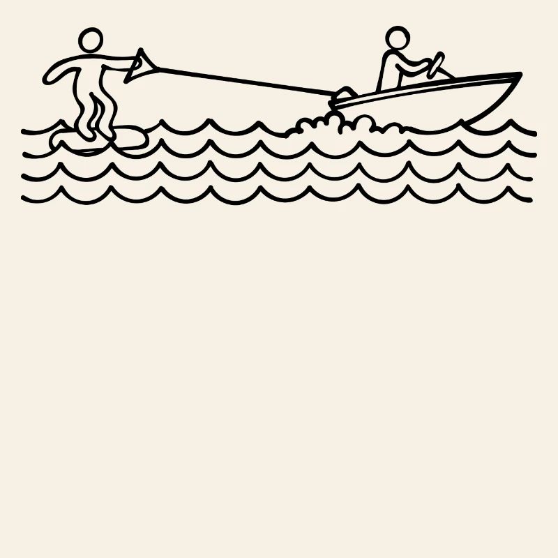 Wave, Water Skiing, Surfing, Wakeboard, Kitesurfer