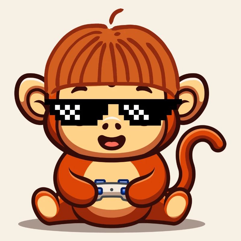 Singe de jeu