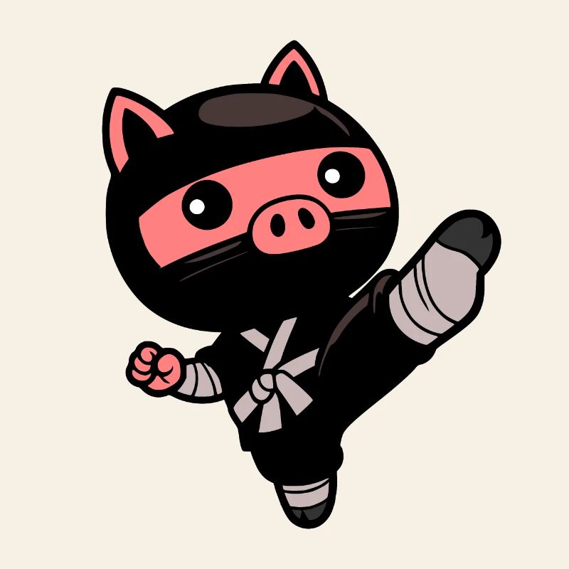 cochon ninja