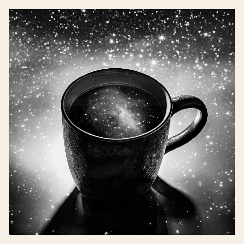Tasse de café cosmique