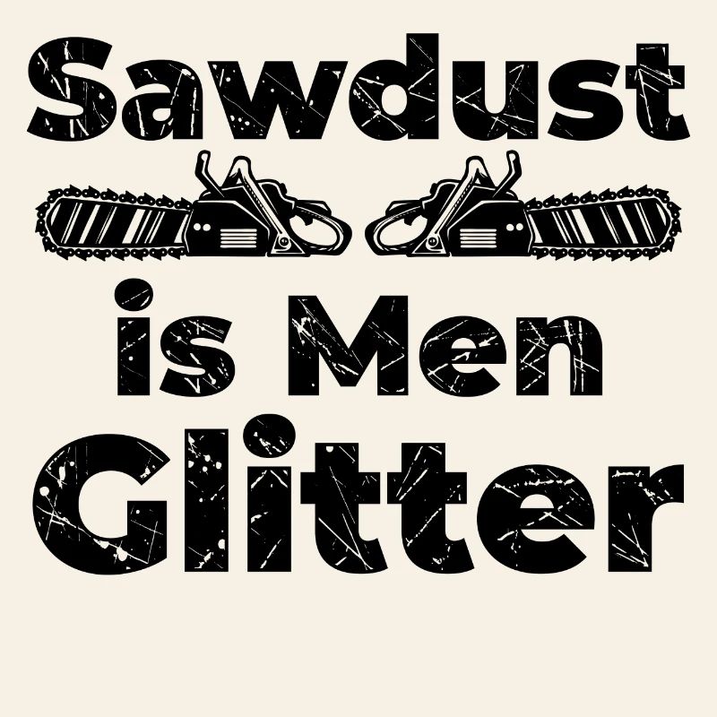 Bûcheron déclaration bois sciure de bois sciure de bois foresterie