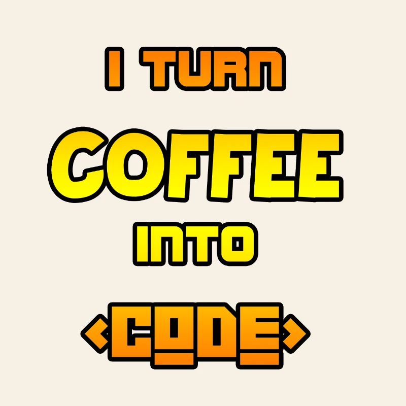 Ich verwandle Kaffee in Code