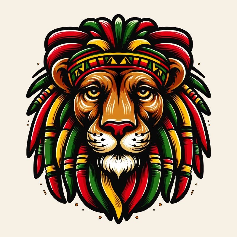 Rythme reggae : Lion et liberté