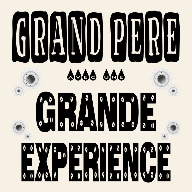 Grand Père Avec Une Grande Expérience Papy