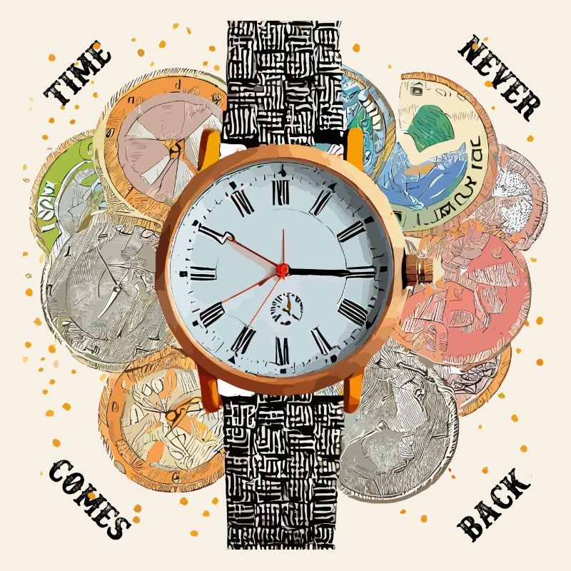 Time never comes back.