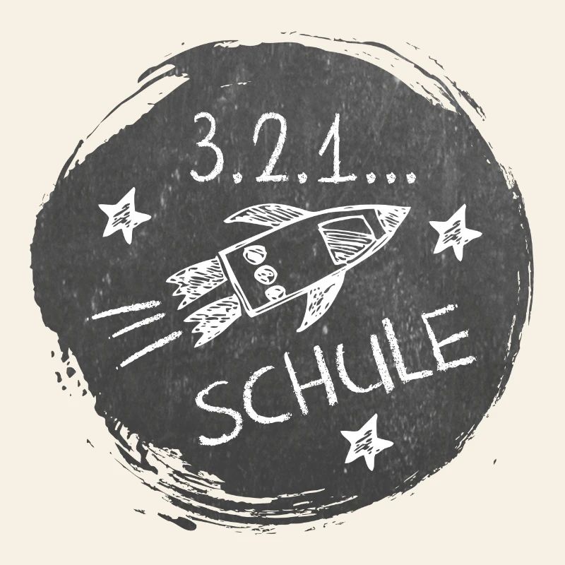 Schulstart - 3-2-1-Schule | Rakete Tafeloptik