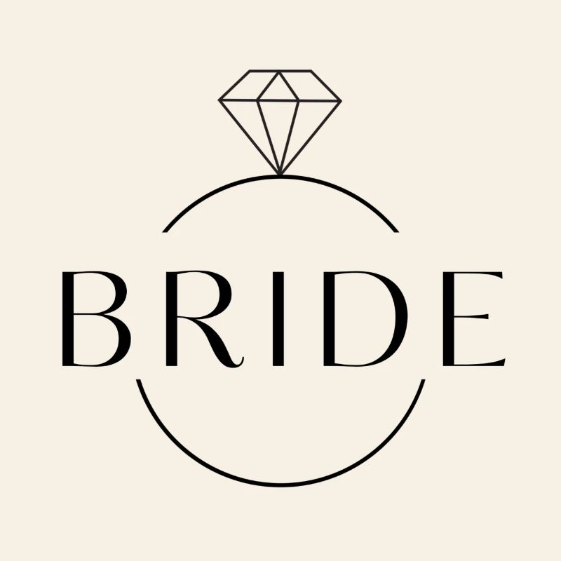 Team Bride Diamond Ring Personalizable