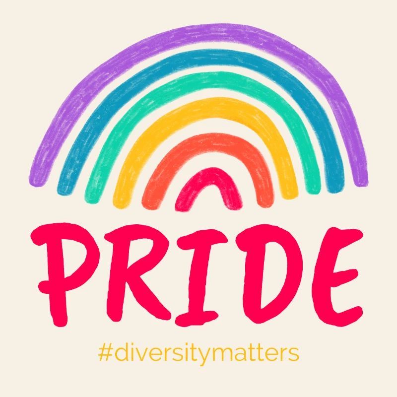 Pride pink #diversitymatters