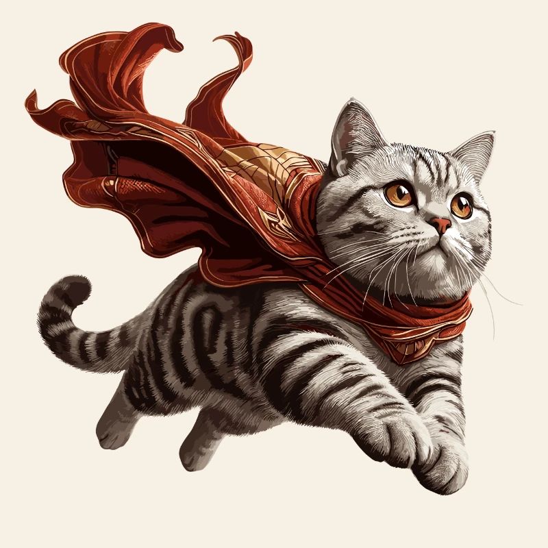 Super chat British Shorthair BKH Tabby