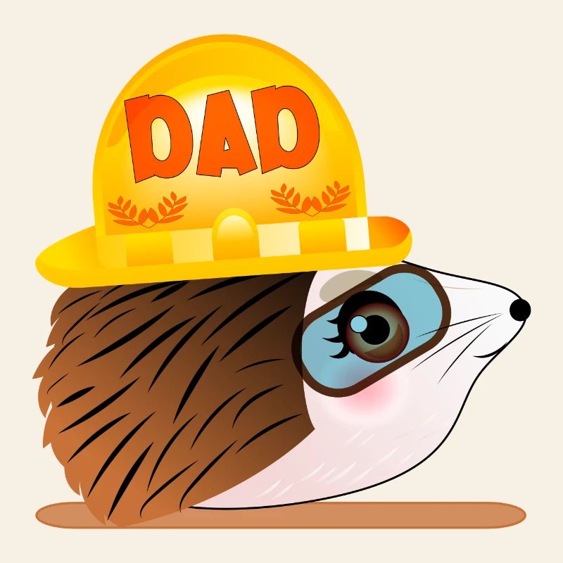 Papa hérisson - Construction