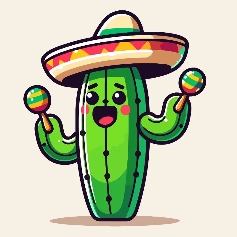 Fiesta Cactus : le shaker Saguaro