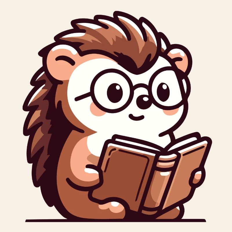 Bookish Hedgehog: The Tiny Scholar
