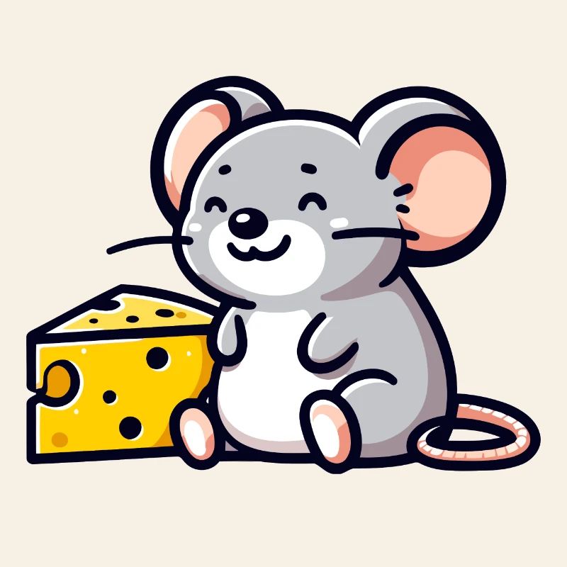 Cheese Lover Mouse: The Snacktime Friend