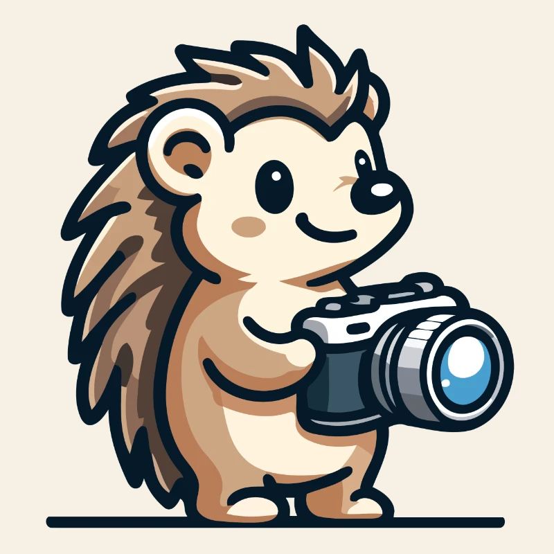 Instantané Hérisson : Le copain Shutterbug