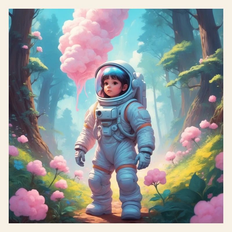 Fille de l’espace