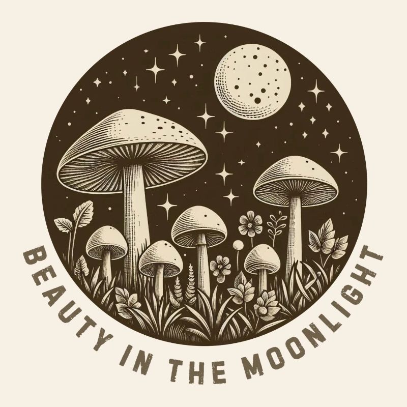 Champignons au clair de lune