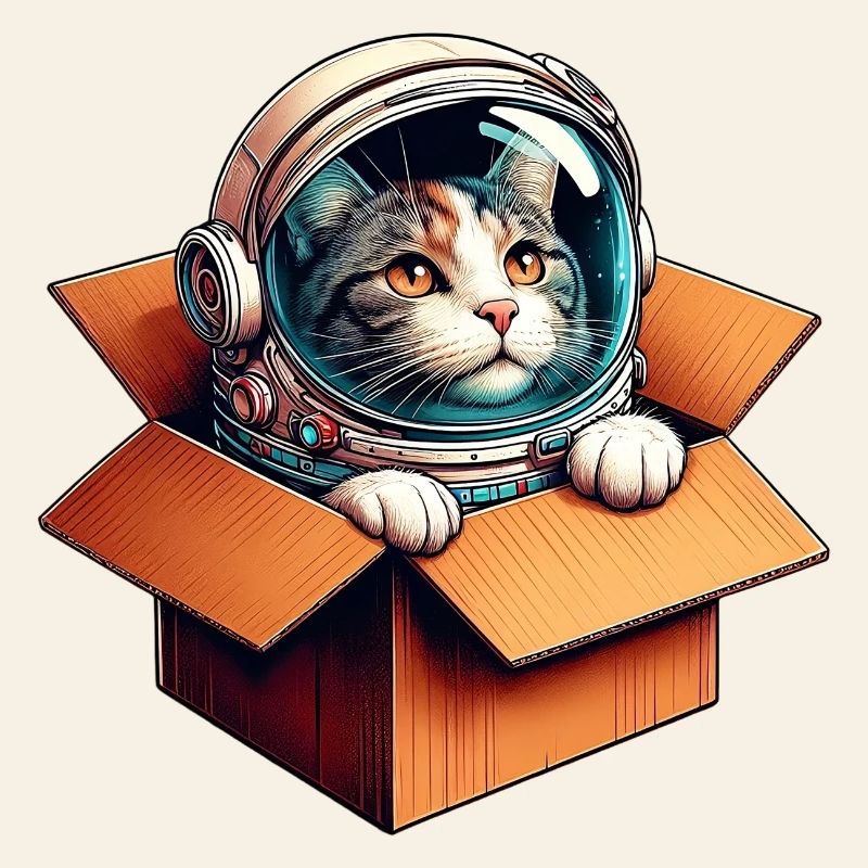 Chat astronaute