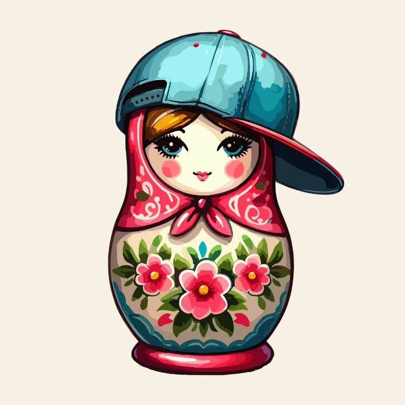 Matriochka Cool Cap Cadeau