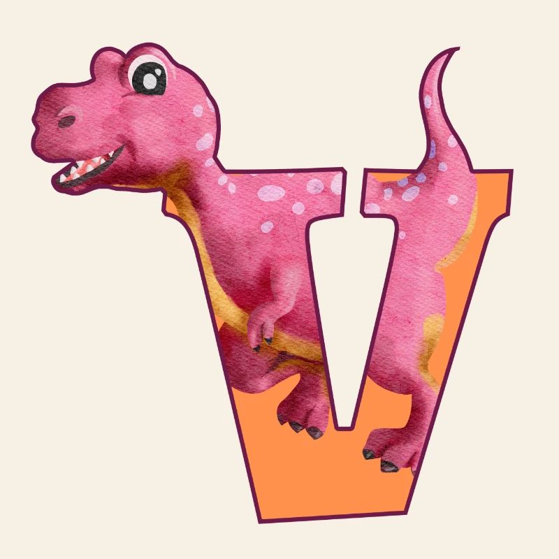 V - DINOSAUR, customizable