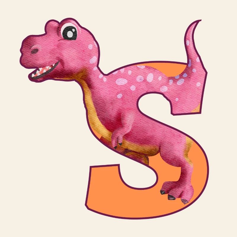 S - DINOSAUR, customizable