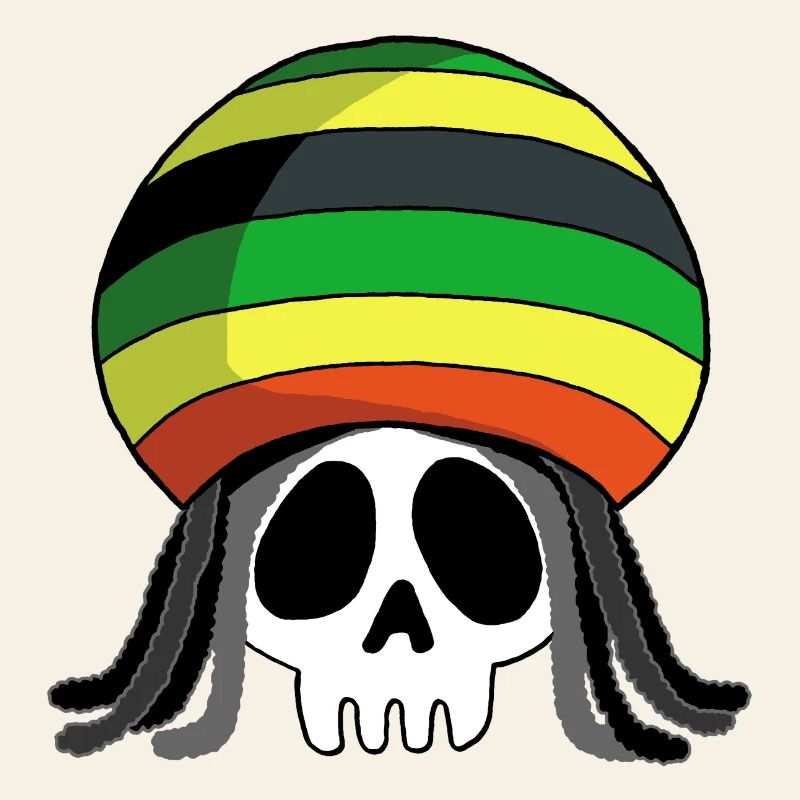 Skull reggae music