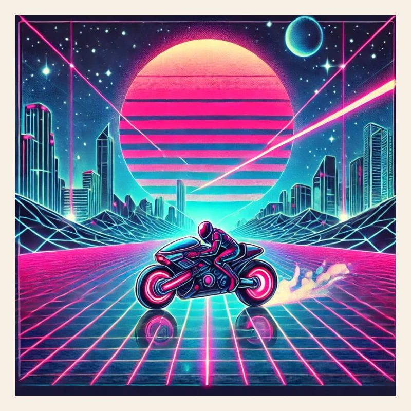 Neon Grid Odyssey – Synthwave meets Tron Legacy