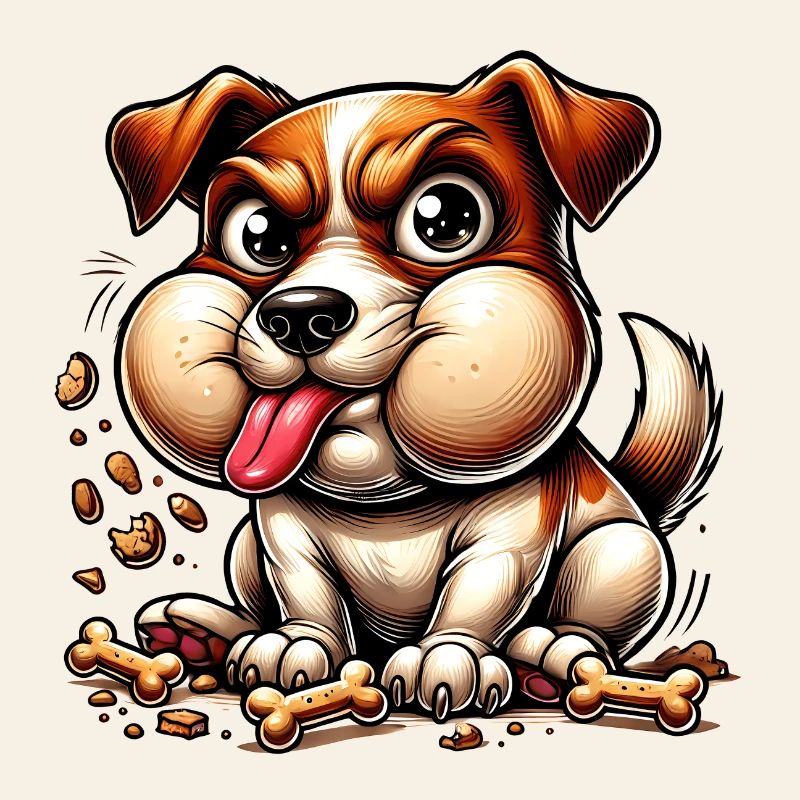 Conception de friandises Jack Russell Terrier