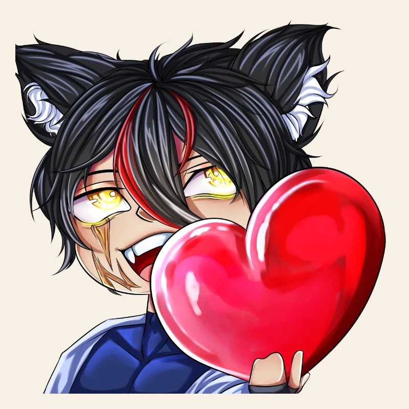 Chibi mit Herz