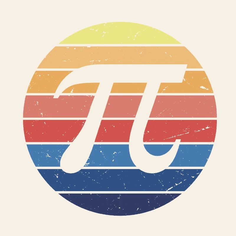 Math Pi Rétro