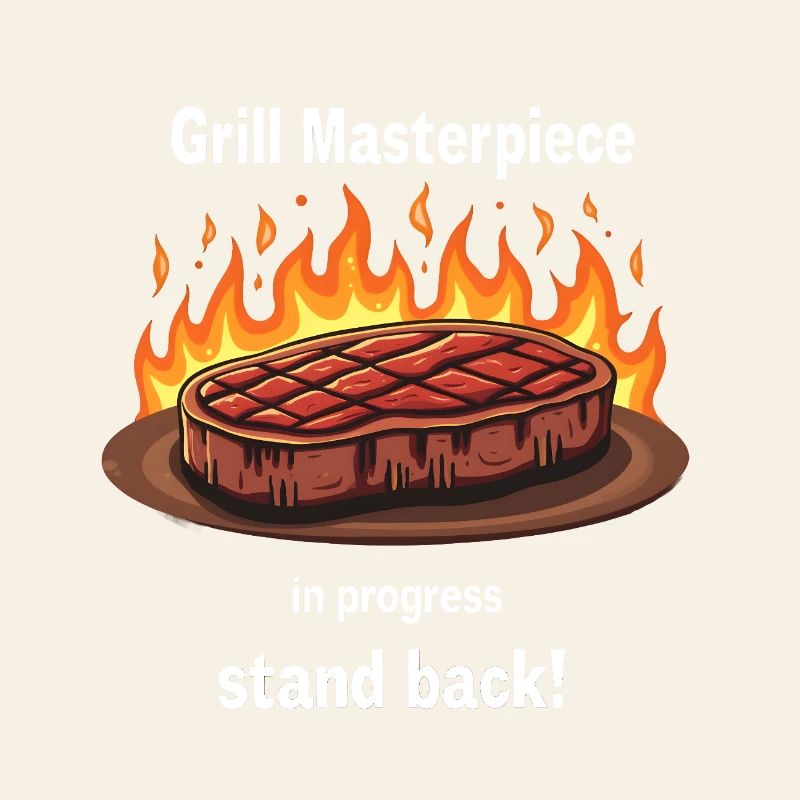Grill Masterpiece in Progress