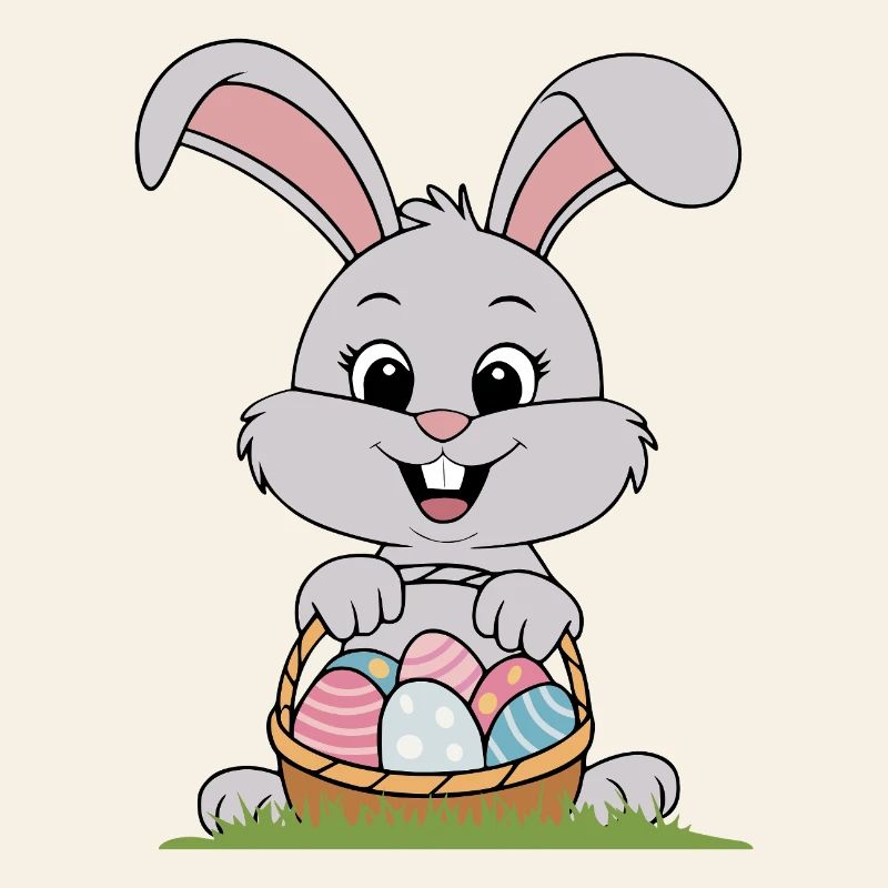 Cute Easter Rabbit
