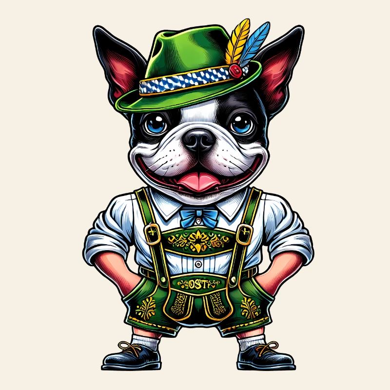 Bostie en costume traditionnel