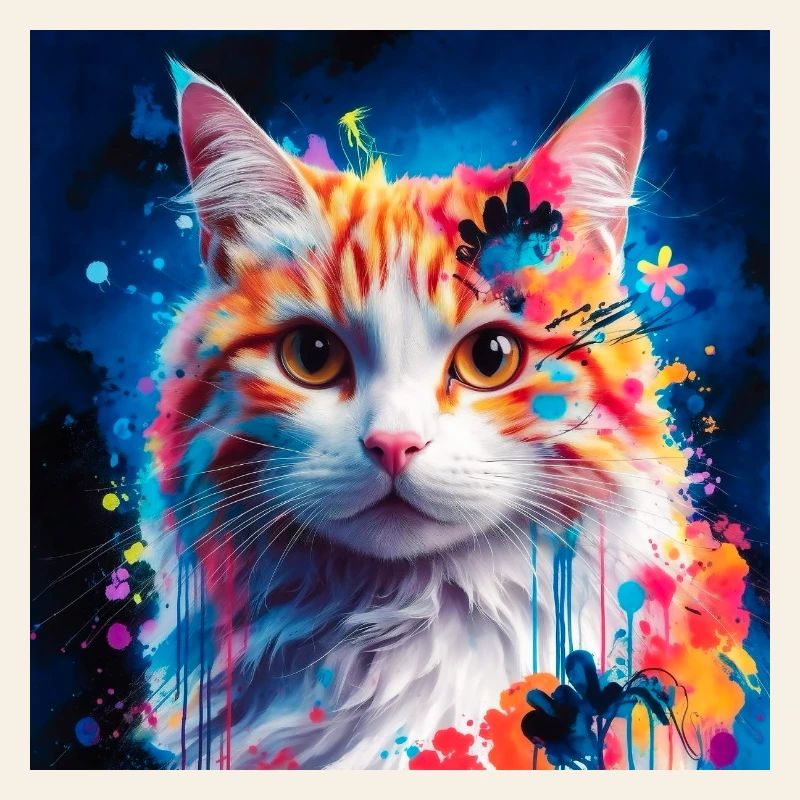 Artful cat
