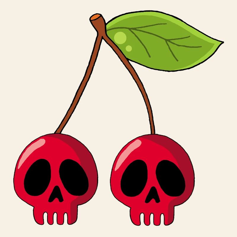 Cherry skulls