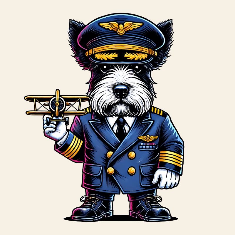 Terrier écossais pilote