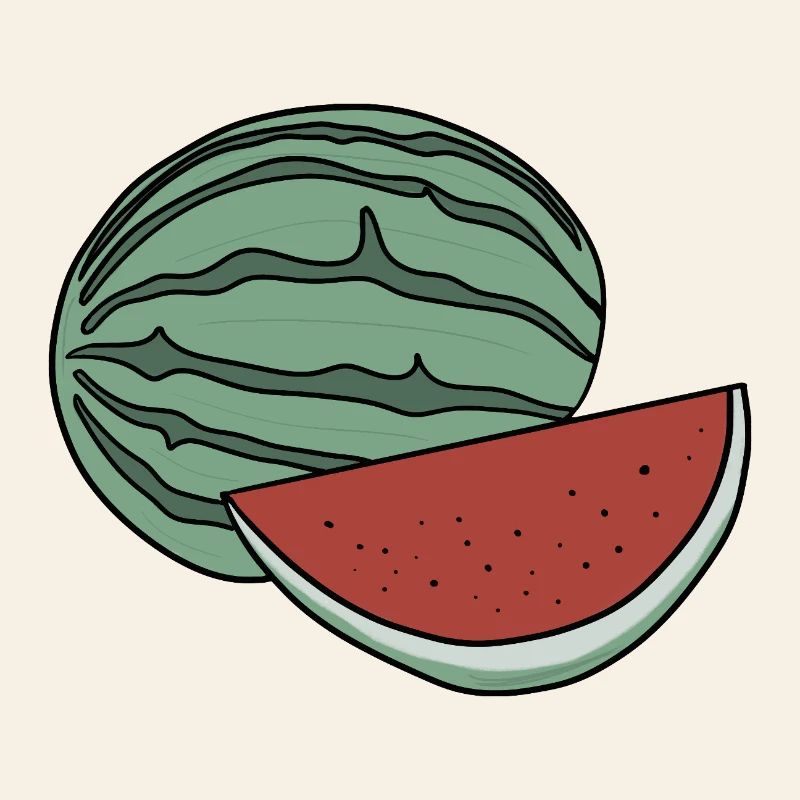 Délicieux fruit pastèque