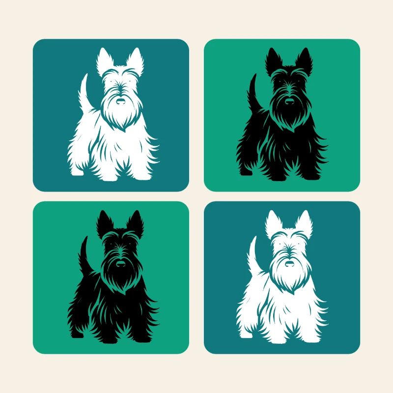Scottish Terrier Vintage Design
