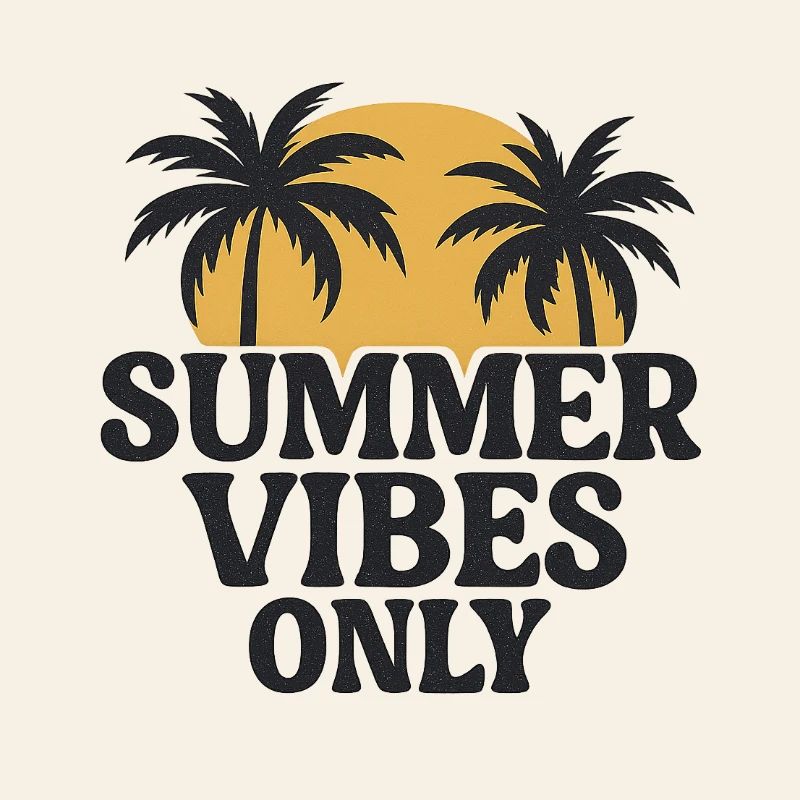 Summer Palm Trees Sunset