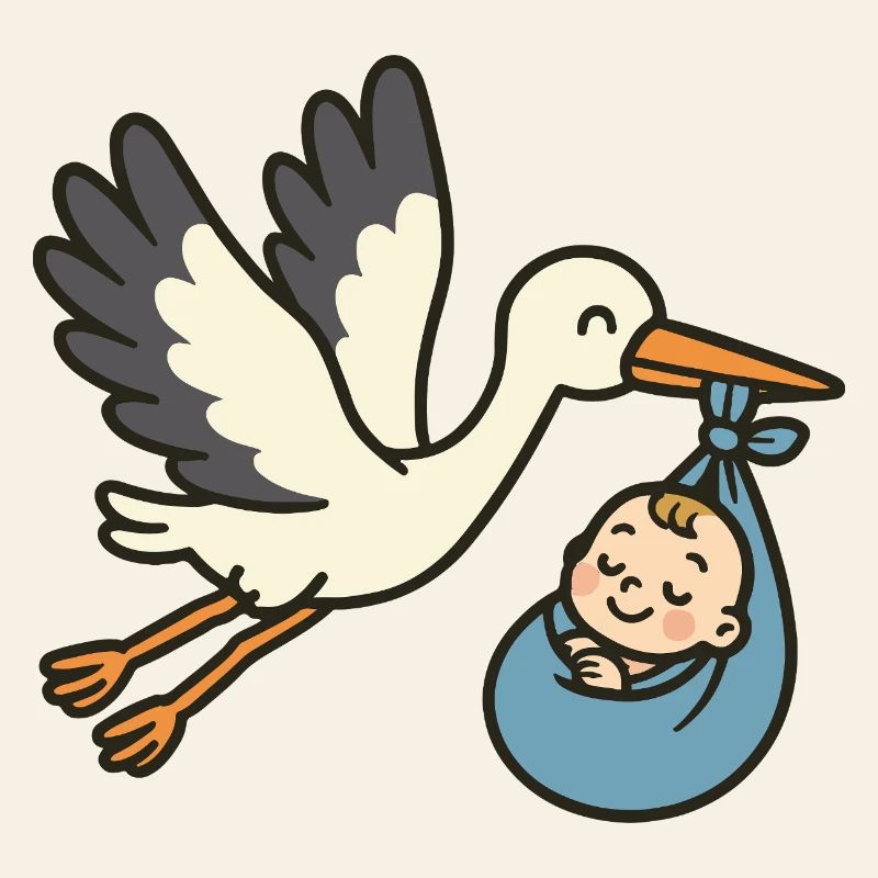 Classic Stork Delivery