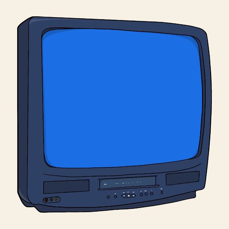 Röhrenfernseher Videorecorder Combo VHS Player Fernseher Nostalgisch