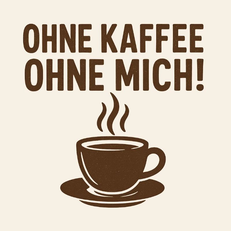 Ohne KAFFEE ohne MICH!