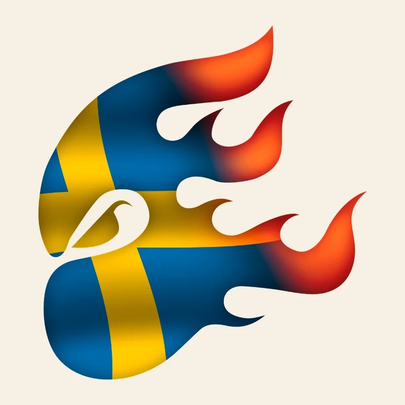 Drapeau de la Suède - Suède - Ninja