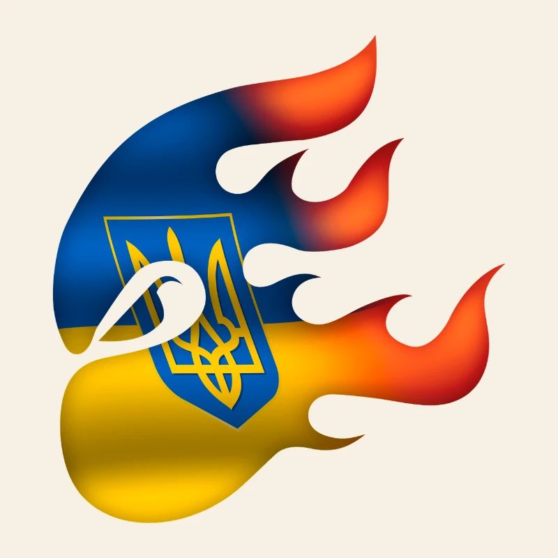 Drapeau de l’Ukraine - Ukraine - Ninja