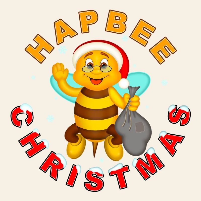 HAPBEE Christmas with text 2