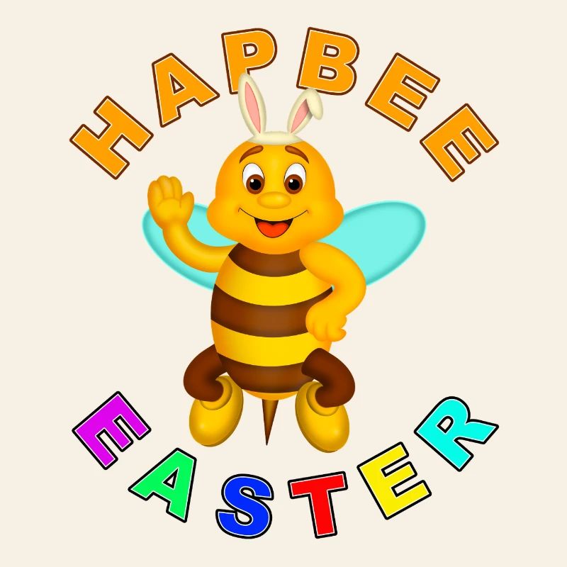 HAPBEE Easter with text