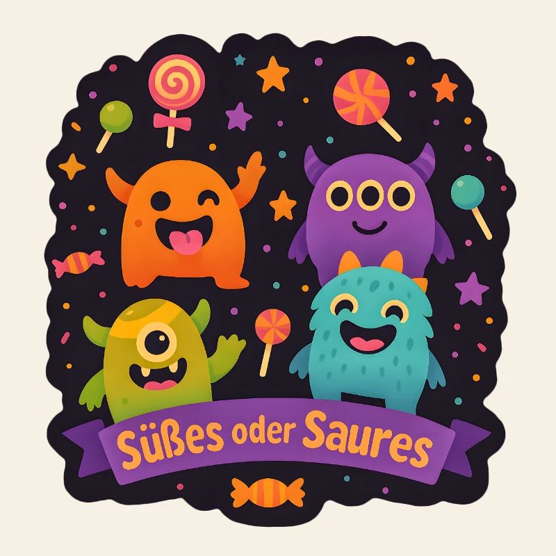 Süßes oder Saures - Monsterparty